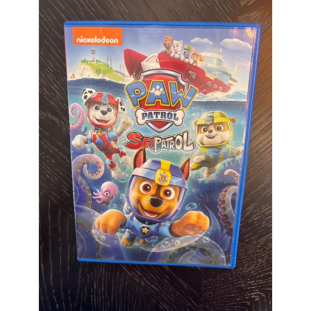 Nickelodeon Paw Patrol Sea Patrol DVD With Case